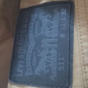 Levi 511 yellow gold yellow vintage jeans